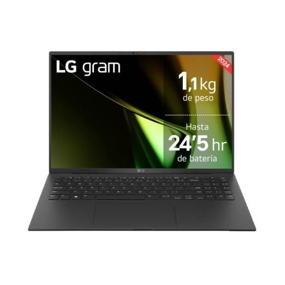 PortÃ¡til LG Gram 16ZD90S-G.AX75B Intel Core Ultra 7-155H/ 16GB/ 512GB SSD/ 16"/ Sin Sistema Operativo