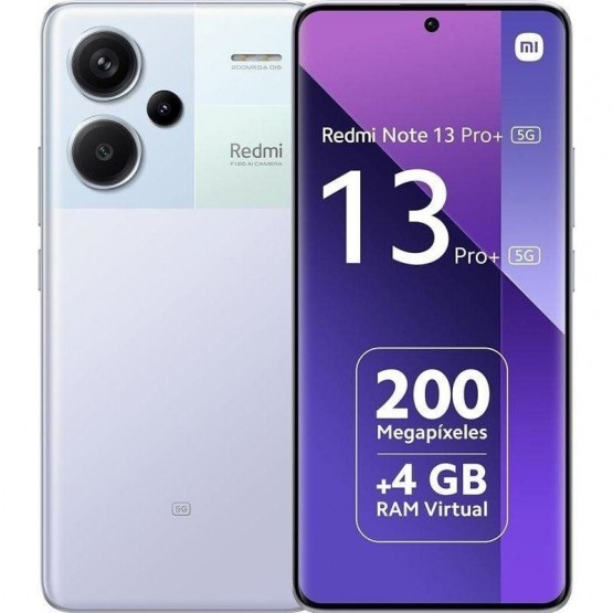 Smartphone Xiaomi Redmi Note 13 Pro+ NFC 8GB/ 256GB/ 6.67'/ 5G/ Púrpura