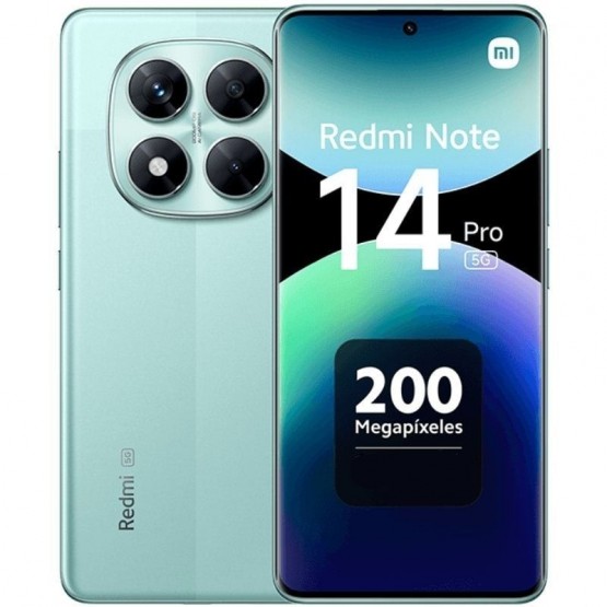 Smartphone Xiaomi Redmi Note 14 Pro 12GB/ 512GB/ 6.67'/ 5G/ Verde