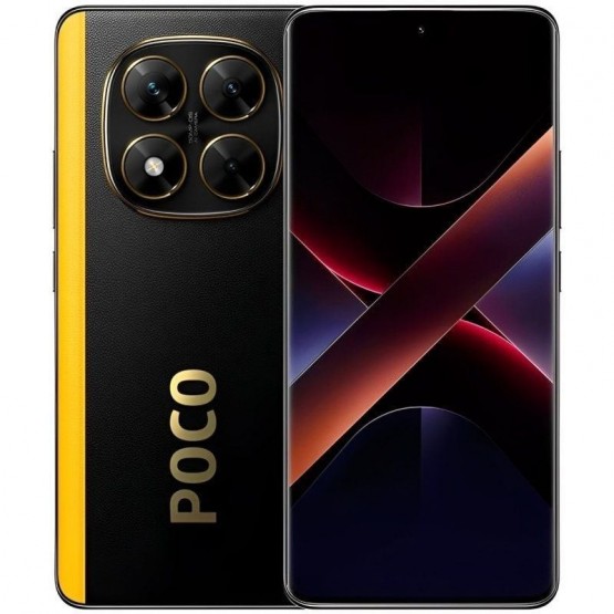 Smartphone Xiaomi POCO X7 12GB/ 512GB/ 6.67'/ 5G/ Amarillo y Negro