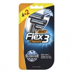 Cuchilla de Afeitar Bic Flex3 Classic/ 6 uds