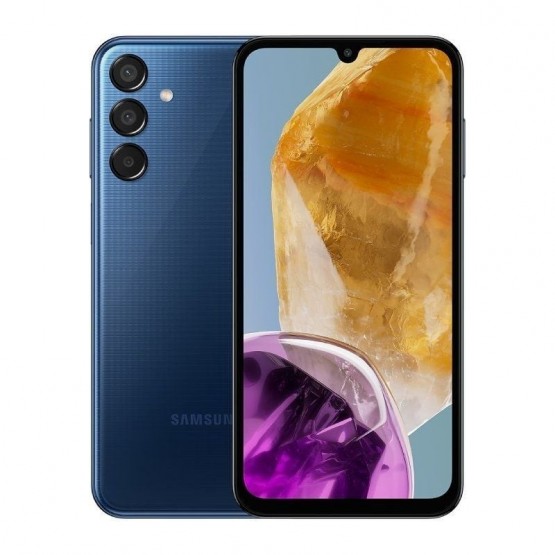 Smartphone Samsung Galaxy M15 4GB/ 128GB/ 6.5'/ 5G/ Azul Oscuro