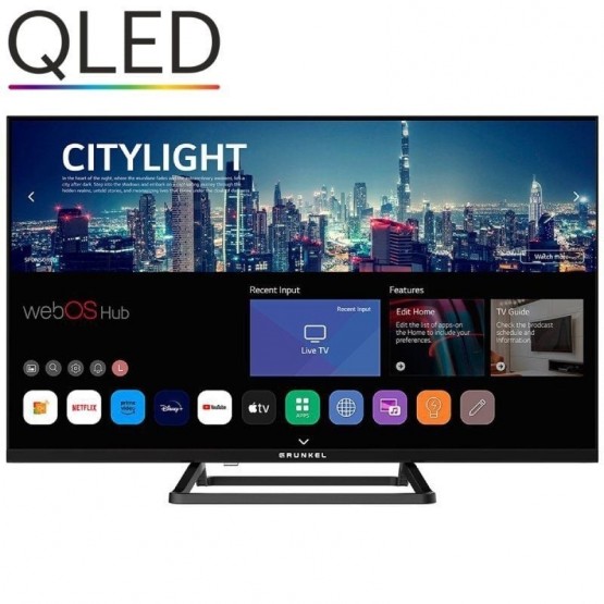 Televisor Grunkel LED-3225QLEDW 32'/ HD/ Smart TV/ WiFi