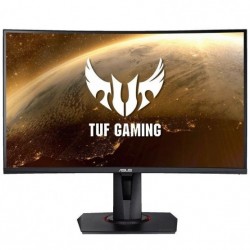 Monitor Gaming Curvo Asus VG27VQ 27'/ Full HD/ 1ms/ 165Hz/ VA/ Multimedia/ Regulable en altura/ Negro