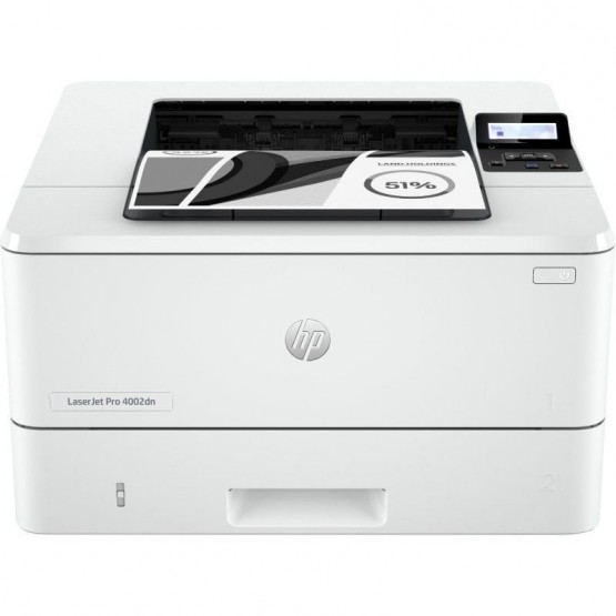 Impresora Láser Monocromo HP Laserjet Pro 4002DN/ Dúplex/ Blanca