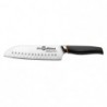 Cuchillo Santoku Bra Efficient A198004/ Hoja 180mm/ Acero inoxidable