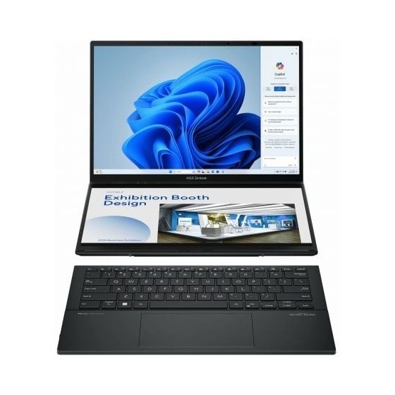 PortÃ¡til Asus ZenBook Duo OLED UX8406MA-PZ255W Intel Core Ultra 9-185H/ 32GB/ 1TB SSD/ 14"+14" TÃ¡ctil/ Win11