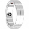 Anillo Inteligente Maxcom MR100 Talla 8/57/ Ø18.2mm/ Notificaciones/ Frecuencia Cardíaca/ Plata