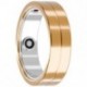 Anillo Inteligente Maxcom MR100 Talla 9/60/ Ø19.1mm/ Notificaciones/ Frecuencia Cardíaca/ Oro